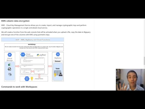 4- ETL with GCP - KMS - Encrypting data in BigQuery and adding columns