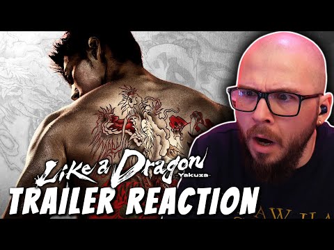 I Never Played Yakuza... Like A Dragon Yakuza Trailer Reaction