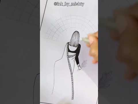 Girl mandala art | girl mandala drawing | mandala art | #shorts #youtubeshorts