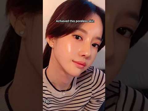 5 days challenge || make your skin look poreless || #shorts #skincare #glassskin #diy