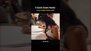5 Quick Exam Hacks to Boost Your Performance Instantly 📚✨
