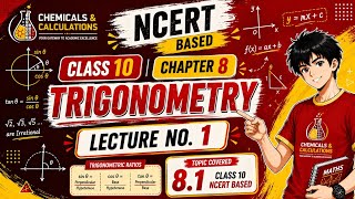 Class 10 Maths Chapter 8 | Trigonometry | Lecture 1 | Exercise 8.1 | NCERT Based | CBSE 2026-27