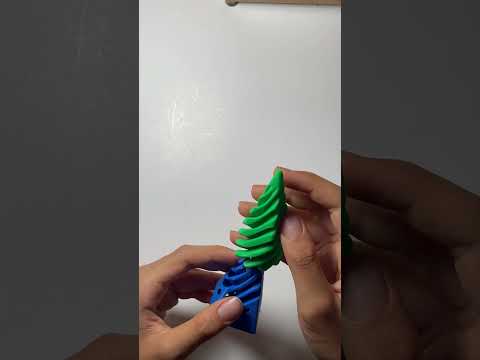 3d Printed Impossible Spiral Pyramid