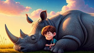 Sleep Meditation for Kids REGGIE & ROCKO THE RHINO! 🦏 🌙 Bedtime Story for Kids