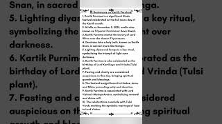 10 Sentences on Kartik Purnima/#ytshorts #trendingshorts #youtubeshorts #kartikpurnima