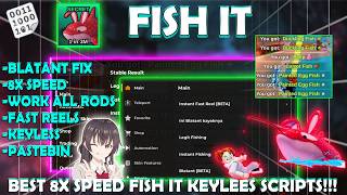 [UPD🐰] FISH IT SCRIPT 2026 PASTEBIN!! 8X SPEED AUTO FISH + FAST REELS (WORK ALL RODS) FREE