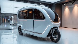 "2026 Three-Wheel RV Camper | The Futuristic Mini Electric Home on Wheels!"