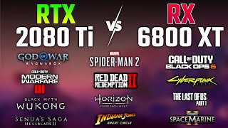 RTX 2080 Ti vs RX 6800 XT in 2025 | Test in 12 Games | 4K