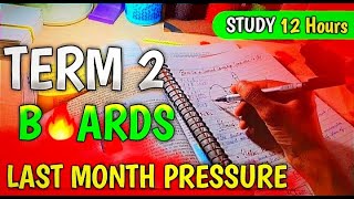 Study Vlog | Study Vlog Class 10th || term 2 board exam PREPARATION || 10th grader ||@ROASTEX