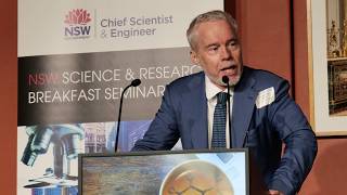 Prof Ben Eggleton presents ‘Sensing the Future: Smart Technologies for NSW and National Resilience’