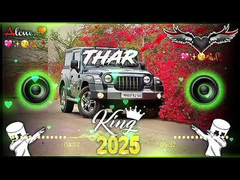 New DJ remix Thar Song 2025|| yara ke shokhn maade song 2025|| Thar dj remix song black background 🖤