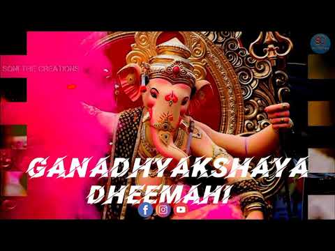 Ganesh Chaturthi Special | Ekdantaya Vakratundaya | Best Ganpati Bappa Status | Soni The Creations