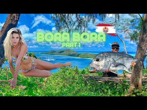 Bora Bora Epic Vacation (First Giant Trevally!)