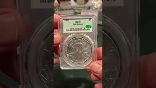 New CAC Slab - First Impression #shorts #coincollecting #tthesilverstacker
