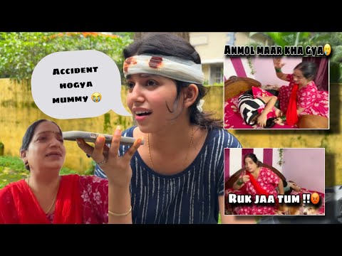 Accident prank on mummy💀😱 mummy rone lgi 😭😭 #littleanushkavlogs