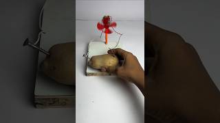 #youtubeshort How To Make a Dc Motor Fan Without Battery 🔋 #shortsviral #shorts #treanding