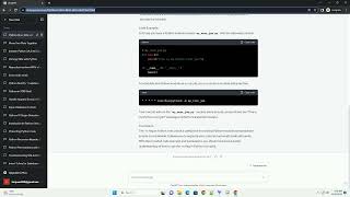 In cron jobs Python what does the m flag stand for and how is it used