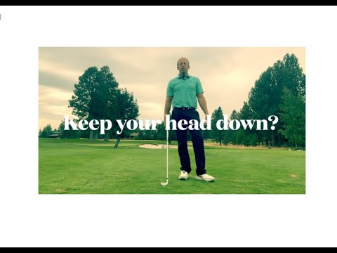 Golf Tips with Coach Steve - Keep your head down??