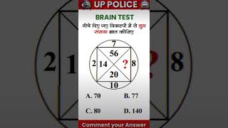 🤔Can you solve this???Missing Number Puzzle #Reasoning Questions #Comptitiveexam #shorts #shortsfeed