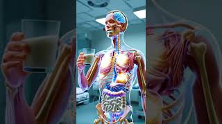 milk keeps you strong and healthy 💪#3d #anatomy #medicosphere #physiology #viral #shorts #medicos