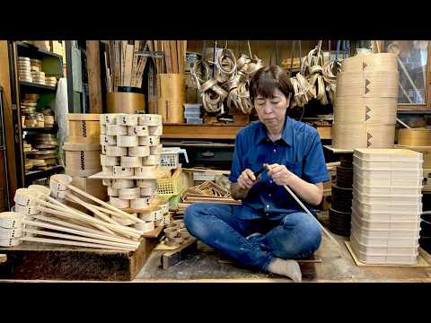 She Can't Quit! Solo Female Crafts Bento Boxes From 200 Year Old Wood