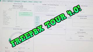 FreePBX Home Phone System Tour 4.0 Is Here! New Updates, Changes & Phone Rearrangements!