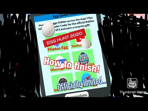 How to finish the egg hunt search in texting simulator