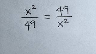 Solve for x in this nice exponential equation | Math Olympiad Mathematics
