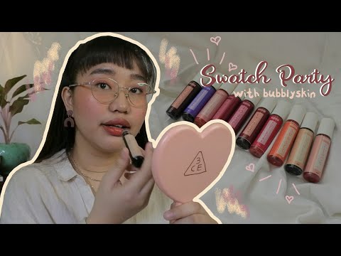 Swatch With Me: Bubblyskin Tints | Ayessa Munich