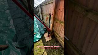 Simple Jack Lever Hack To Cleanly Extract Buried Wood Posts #tips #tricks #lifehacks #how #diy #home