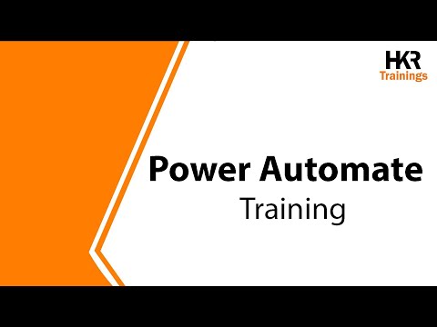 Power Automate Training | Microsoft Power Automate Online Training | Power Automate Course - HKR