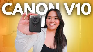Canon Powershot V10: the EASIEST Point and Shoot You Need