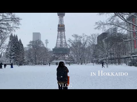 Daily life of the nursing student of these days 看護学生の日常👩🏻‍⚕️🧳 / 冬の北海道観光/ 北海道のおすすめスポットを巡る/ +少しだけ東京巡り🚲
