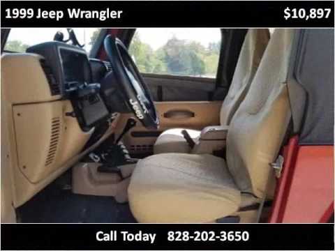 1999 Jeep Wrangler Used Cars Weaverville NC