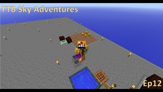 Minecraft FTB Sky Adventures Modpack Ep12: Magical Beginnings