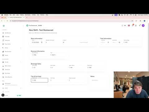 TableSide Tip Tracker App Build #12 – Be a Better Server, Track Tips, Sell Better, Know Your Numbers
