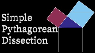 Pythagorean Theorem X (visual proof without words)