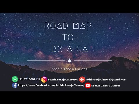 Road map to be a CA