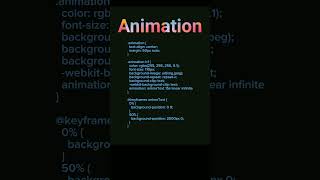 #cssanimation #csstutorials #learncss