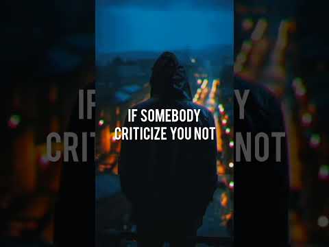 Criticism #motivation #motivational #lifelessons #motivationalvideo