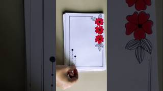 10 BORDER DESIGNS/PROJECT WORK DESIGNS/A4 SHEET/FILE/FRONT PAGE DESIGN FOR SCHOOL PROJECT #shorts
