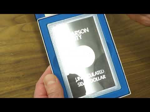Unboxing GSA Morgan dollar (2nd edition)