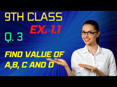 9th class | exercise 1.1 | question no. 3