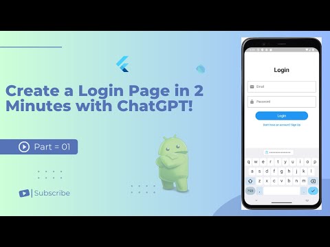 Create a Login Page in 2 Minutes with ChatGPT!