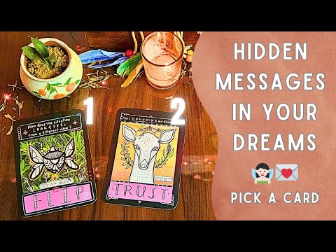 🔮 What are your dreams trying to tell you? | Pick-a-card for hidden meaning of your dreams 🔮