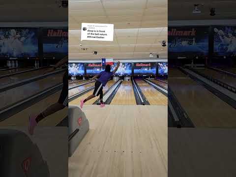 Day 105 Of One Strike A Day Ball Used: The Infinite Physix 😍♾️⚛️#imbetter #2handedbowling #sports