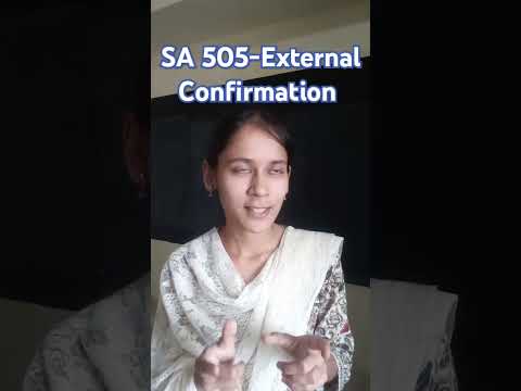 SA 505|Trick for name #externalconfirmation #audit #asababagwan #icai #icaistudents