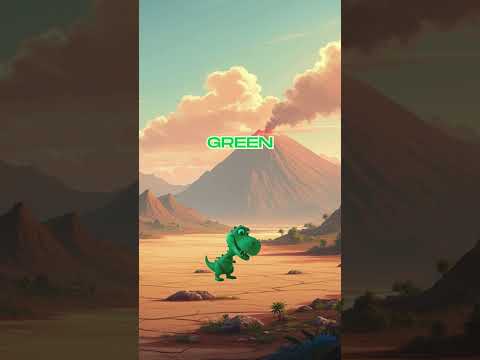 🦖 Red, green, blue – can you dance too?  #youtubeshorts