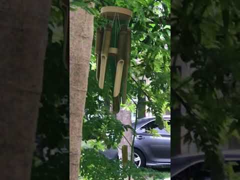 Relaxing bamboo wind chime