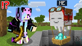 Playing as a HELPFUL Happy Ghast in Minecraft! (Hindi)
